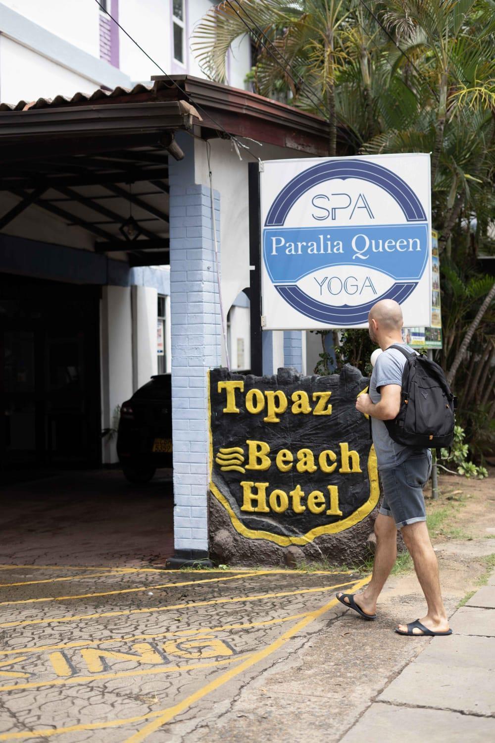 Topaz Beach Hotel Negombo Exterior foto